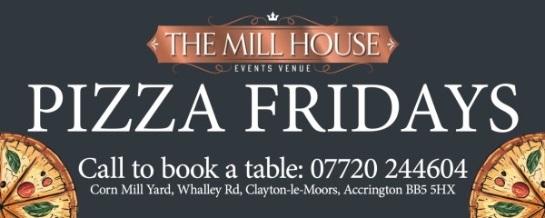 Pizza Fridays at The Mill House